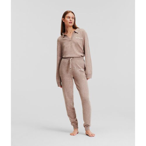 Pantalon De Jogging En Cachemire Hotel Karl, , , Taille: XXS - Karl Lagerfeld - Modalova