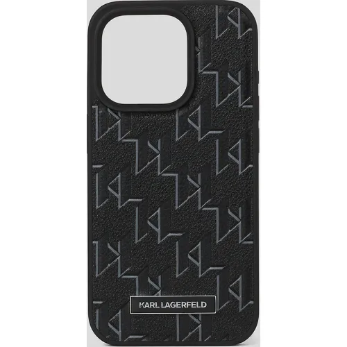 Coque Kl Monogram Pour Iphone 16 Pro, , , Taille: L00 - Karl Lagerfeld - Modalova