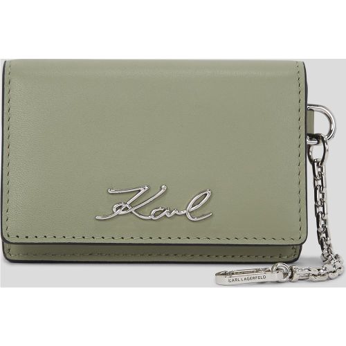 Porte-cartes À Chaîne K/signature, , , Taille: X00 - Karl Lagerfeld - Modalova
