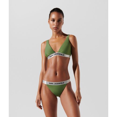 Haut De Bikini Triangle Avec Logo, , , Taille: L - Karl Lagerfeld - Modalova