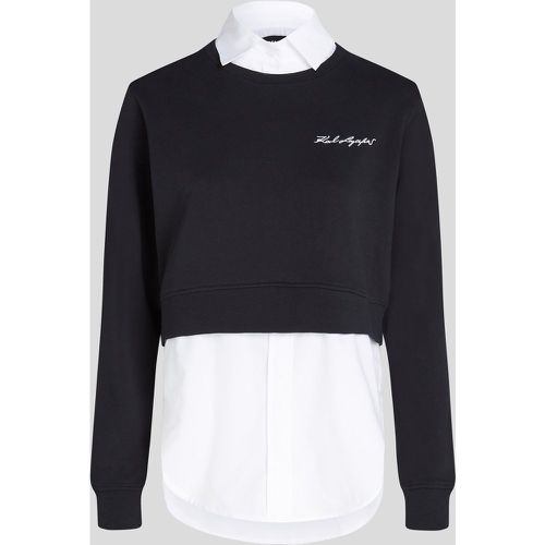Sweat-shirt En Tissu Mélangé, , , Taille: XXS - Karl Lagerfeld - Modalova