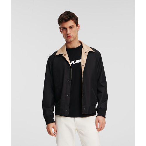 Blouson Aviateur Réversible Color Block, , / , Taille: L - Karl Lagerfeld - Modalova