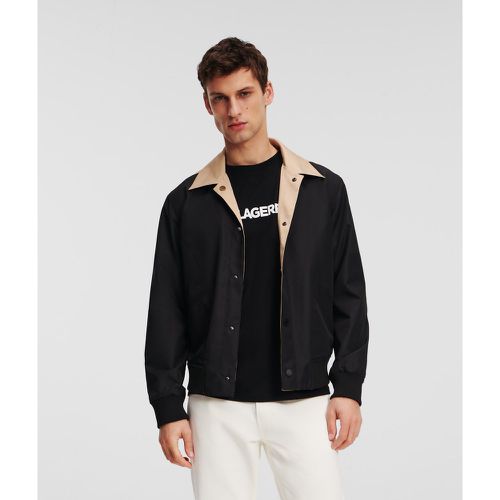 Blouson Aviateur Réversible Color Block, , / , Taille: XL - Karl Lagerfeld - Modalova