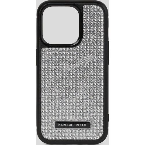 Coque Logo Avec Strass Pour Iphone 16 Pro, , , Taille: One size - Karl Lagerfeld - Modalova