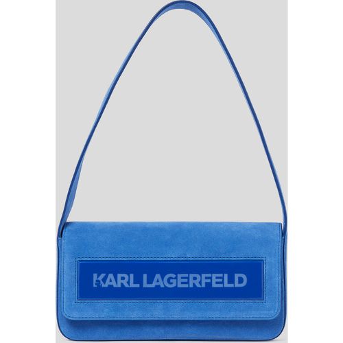 Sac Porté Épaule En Daim Ikon K, , , Taille: X00 - Karl Lagerfeld - Modalova