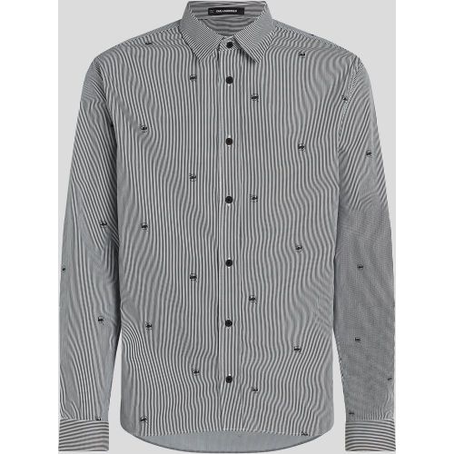 Ikon Striped Shirt, , /, Taille: L - Karl Lagerfeld - Modalova