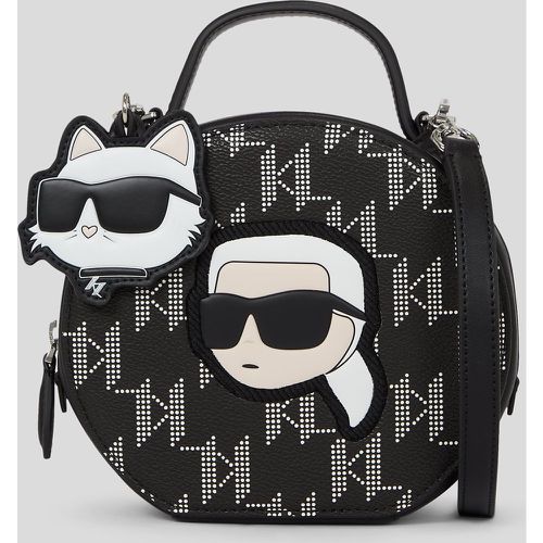 Sac Bandoulière Rond Ikon Monogram, , , Taille: X00 - Karl Lagerfeld - Modalova