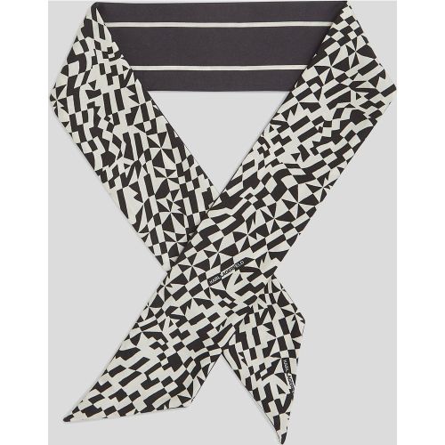 Foulard Fin En Soie K/essential, , /, Taille: One size - Karl Lagerfeld - Modalova