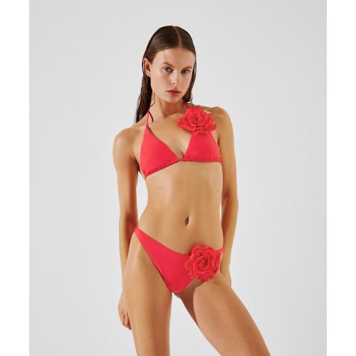 Haut De Bikini Triangle Floral, , , Taille: L - Karl Lagerfeld - Modalova