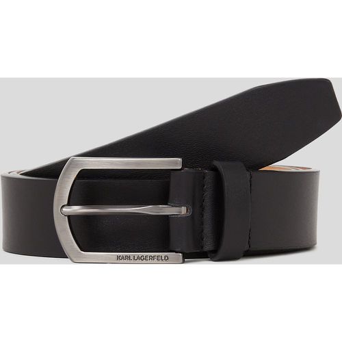 Ceinture En Cuir K/essential, , , Taille: XL - Karl Lagerfeld - Modalova