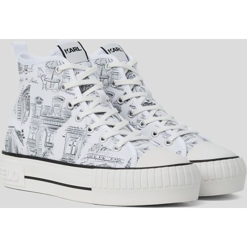 Baskets Kl X Jorge Parra High-top, , , Taille: L35 - Karl Lagerfeld - Modalova