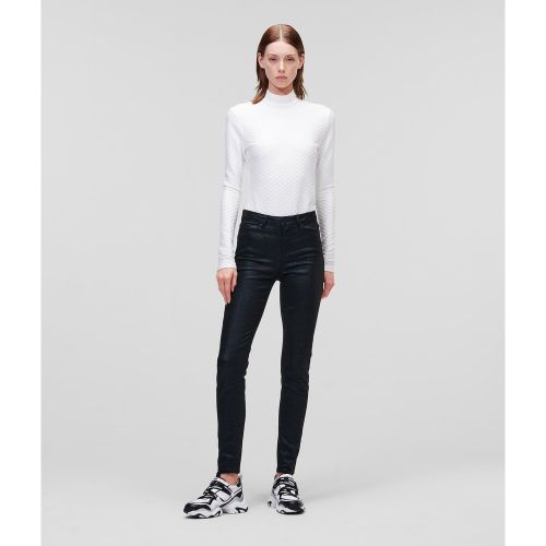 Jean Skinny Métallisé , , , Taille: 24 - Karl Lagerfeld - Modalova