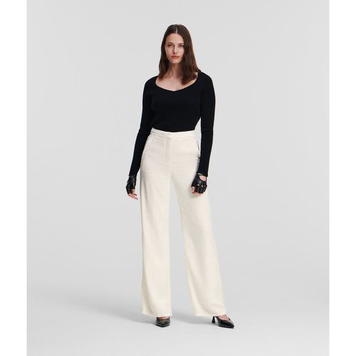 Pantalon Habillé Avec Logo Karl, , , Taille: X38 - Karl Lagerfeld - Modalova