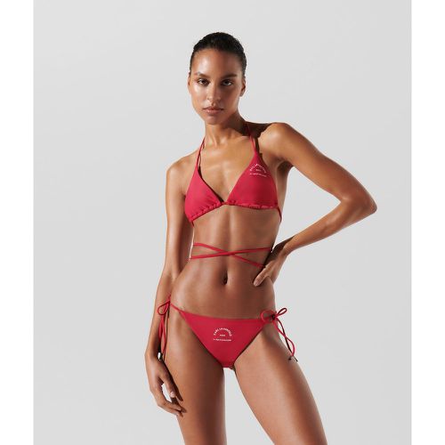 Haut De Bikini Triangle Croisé Rue St-guillaume, , , Taille: XL - Karl Lagerfeld - Modalova