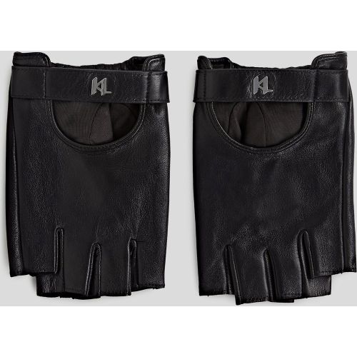 K/monogram Fingerless Gloves, , , Taille: XL - Karl Lagerfeld - Modalova