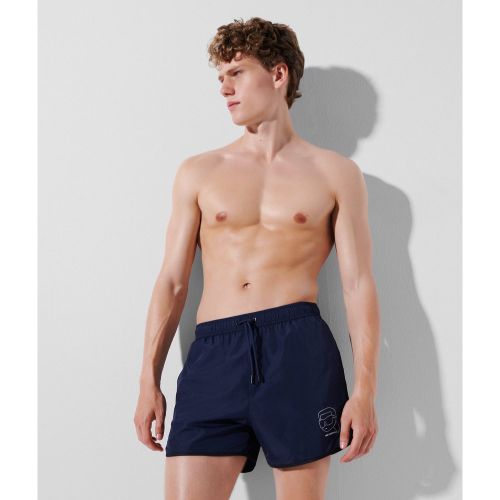Short De Surf Ikon, , , Taille: L - Karl Lagerfeld - Modalova