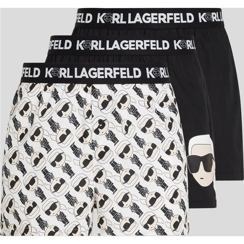 Caleçons Tissés K/ikonik - Lot De 3, , /-, Taille: XXS - Karl Lagerfeld - Modalova