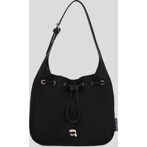 Ikon Drawstring Shoulder Bag, , , Taille: X00 - Karl Lagerfeld - Modalova