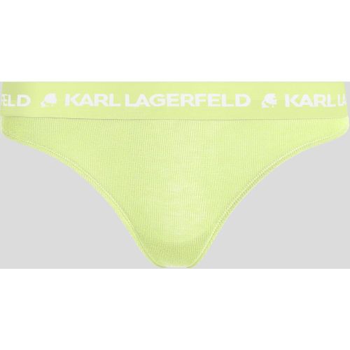 String Côtelé Avec Logo, , , Taille: L - Karl Lagerfeld - Modalova