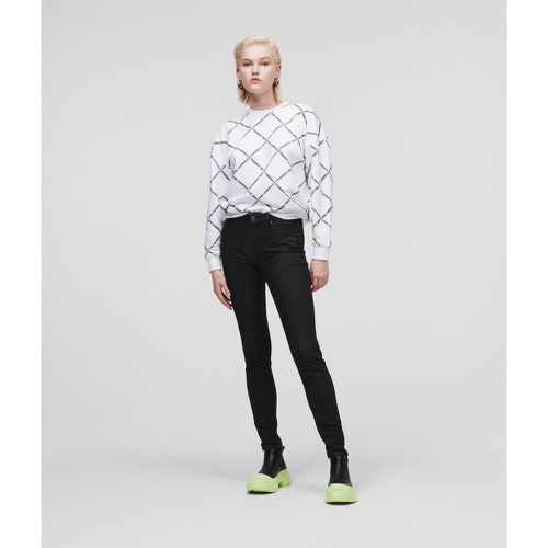 Jean Skinny Noir Karl Ikon, , , Taille: X24 - Karl Lagerfeld - Modalova