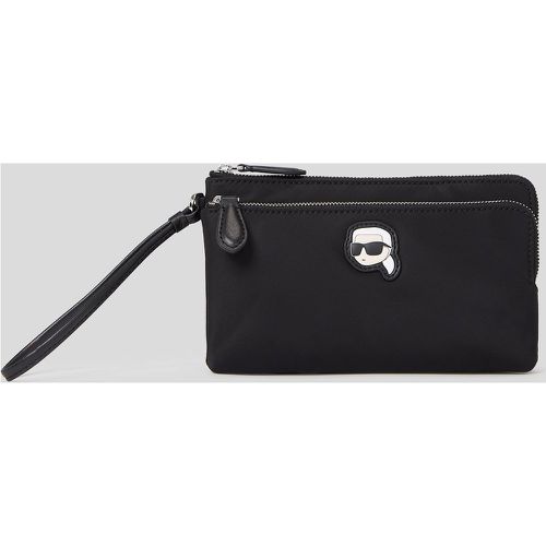 Pochette Double En Nylon Ikon, , , Taille: X00 - Karl Lagerfeld - Modalova