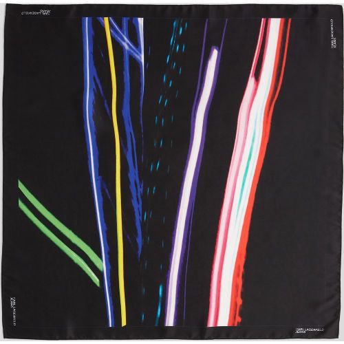Love Unlocked Bandana Scarf, , , Taille: One size - Karl Lagerfeld - Modalova