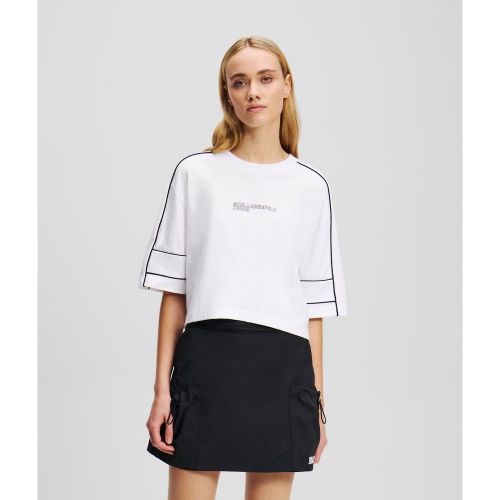T-shirt Avec Détail Passepoil, , , Taille: L - Karl Lagerfeld - Modalova