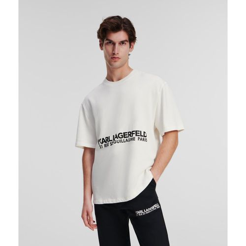 T-shirt Délavé Rue St-guillaume, , , Taille: XM - Karl Lagerfeld - Modalova
