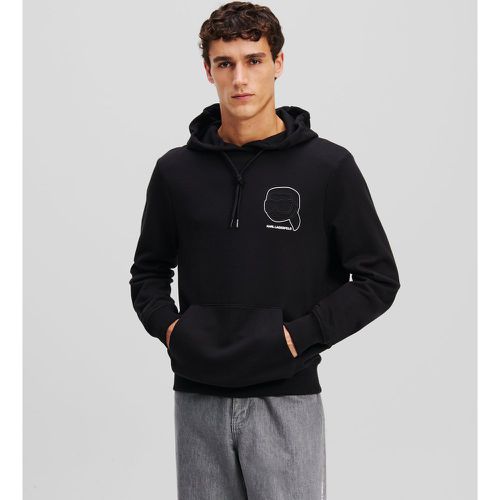 Sweat À Capuche À Contour K/ikonik, , , Taille: XXL - Karl Lagerfeld - Modalova