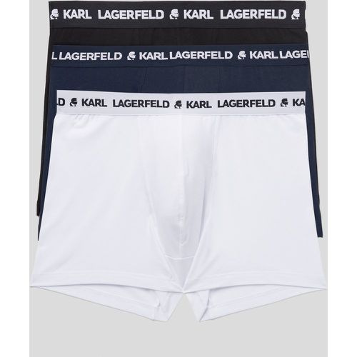 Caleçon Logo Karl Monochrome - Lot De 3, , //, Taille: XS - Karl Lagerfeld - Modalova