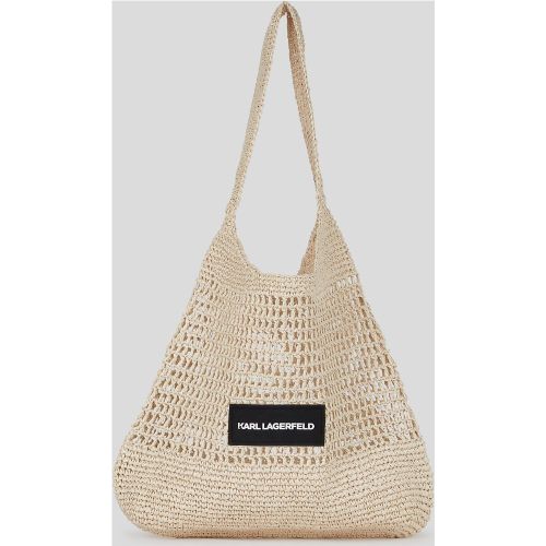 Karl Logo Crochet Beach Bag, , , Taille: X00 - Karl Lagerfeld - Modalova