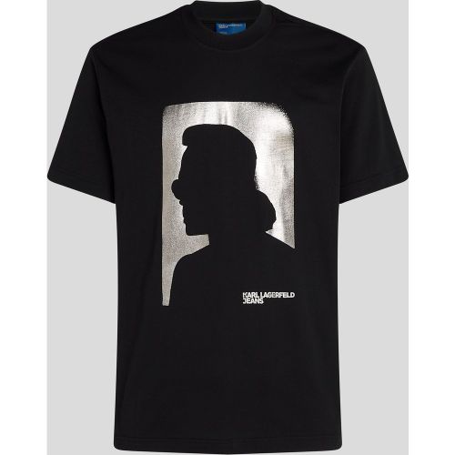 Karl Print T-shirt, , , Taille: XL - Karl Lagerfeld - Modalova