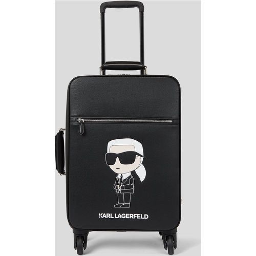 Valise À Roulettes En Toile Enduite Ikon, , , Taille: X00 - Karl Lagerfeld - Modalova