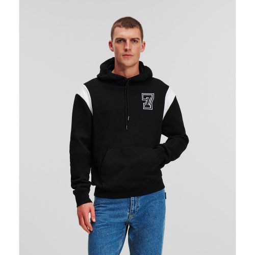 Sweat À Capuche Esprit Universitaire, , , Taille: L - Karl Lagerfeld - Modalova