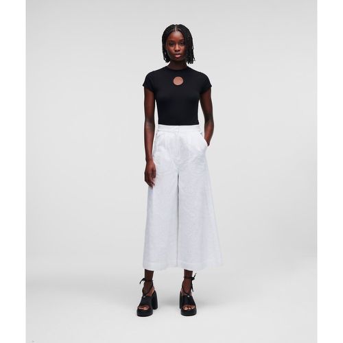 Jupe-culotte À Broderie Anglaise, , , Taille: X38 - Karl Lagerfeld - Modalova