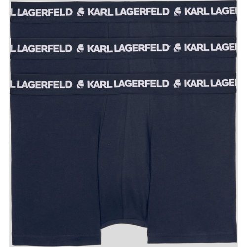 Caleçon Logo Karl Monochrome - Lot De 3, , , Taille: XXS - Karl Lagerfeld - Modalova
