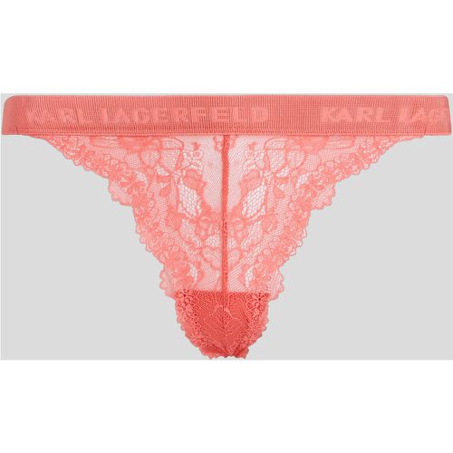 Slip Brésilien En Dentelle, , , Taille: XL - Karl Lagerfeld - Modalova