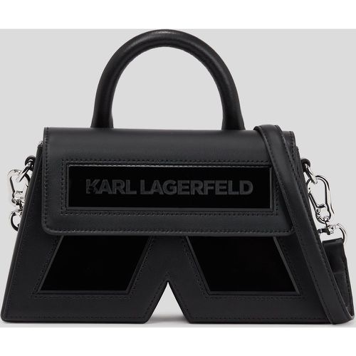 Petit Sac Bandoulière En Cuir Ikon K, , , Taille: X00 - Karl Lagerfeld - Modalova