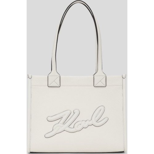 Cabas De Taille Moyenne En Cuir Grainé K/skuare, , , Taille: X00 - Karl Lagerfeld - Modalova