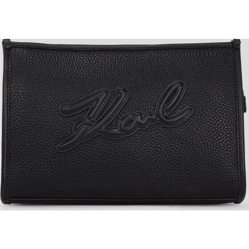 Trousse À Maquillage Grainée K/skuare, , , Taille: One size - Karl Lagerfeld - Modalova