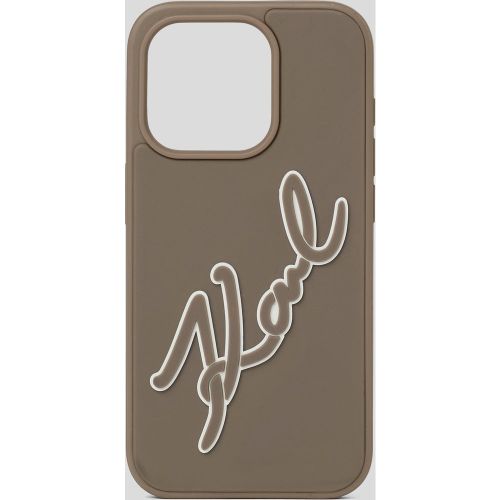 Coque De Protection En Caoutchouc K/signature Pour Iphone 16 Pro Max, , , Taille: One size - Karl Lagerfeld - Modalova
