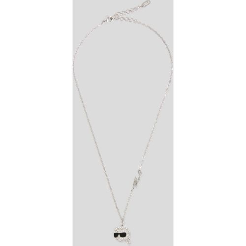 Collier À Breloque Pavé Ikon, , , Taille: L00 - Karl Lagerfeld - Modalova