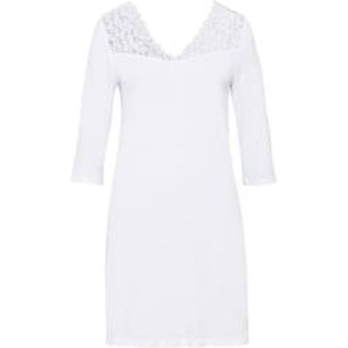 Chemise de nuit manches 3/4 en coton Moments - Hanro - Modalova