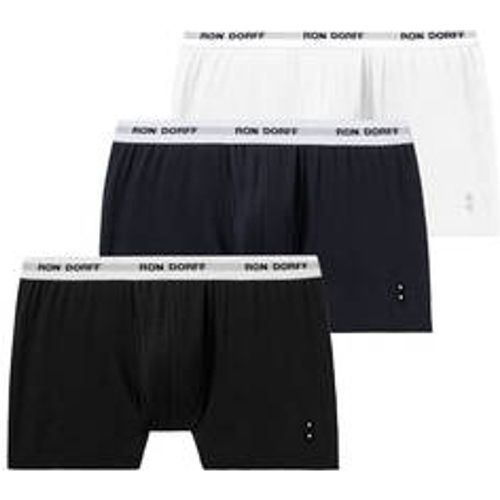 Pack de 3 boxers homme en coton Underwear - RON DORFF - Modalova
