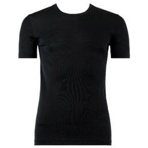 T-shirt col rond homme en laine et soie Prestige - OSCALITO - Modalova