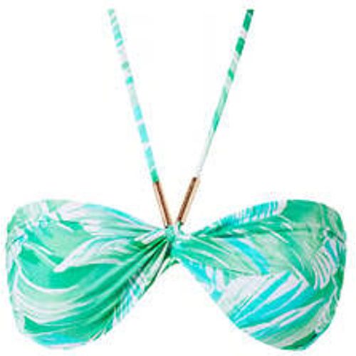 Haut de maillot de bain bandeau Canary Tropical Green - Melissa Odabash - Modalova