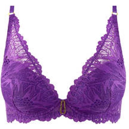 Soutien-gorge push-up foulard en dentelle Flowermania - AUBADE - Modalova