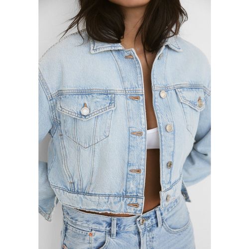 Veste en jean coupe boxy XL - Stradivarius - Modalova