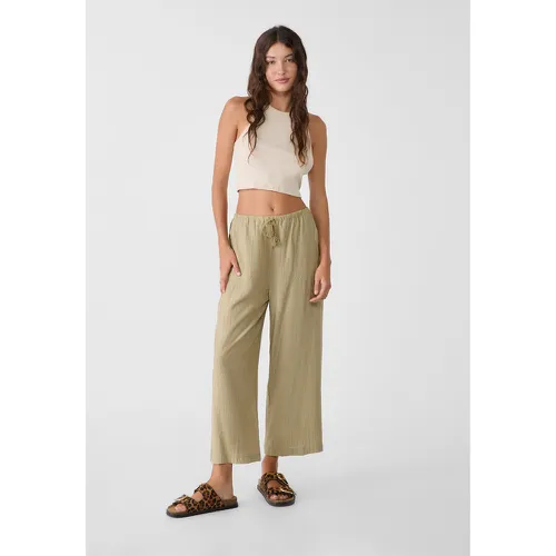 Jupe-culotte fluide M - Stradivarius - Modalova