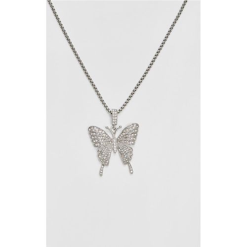 Collier papillon brillants OS - Stradivarius - Modalova